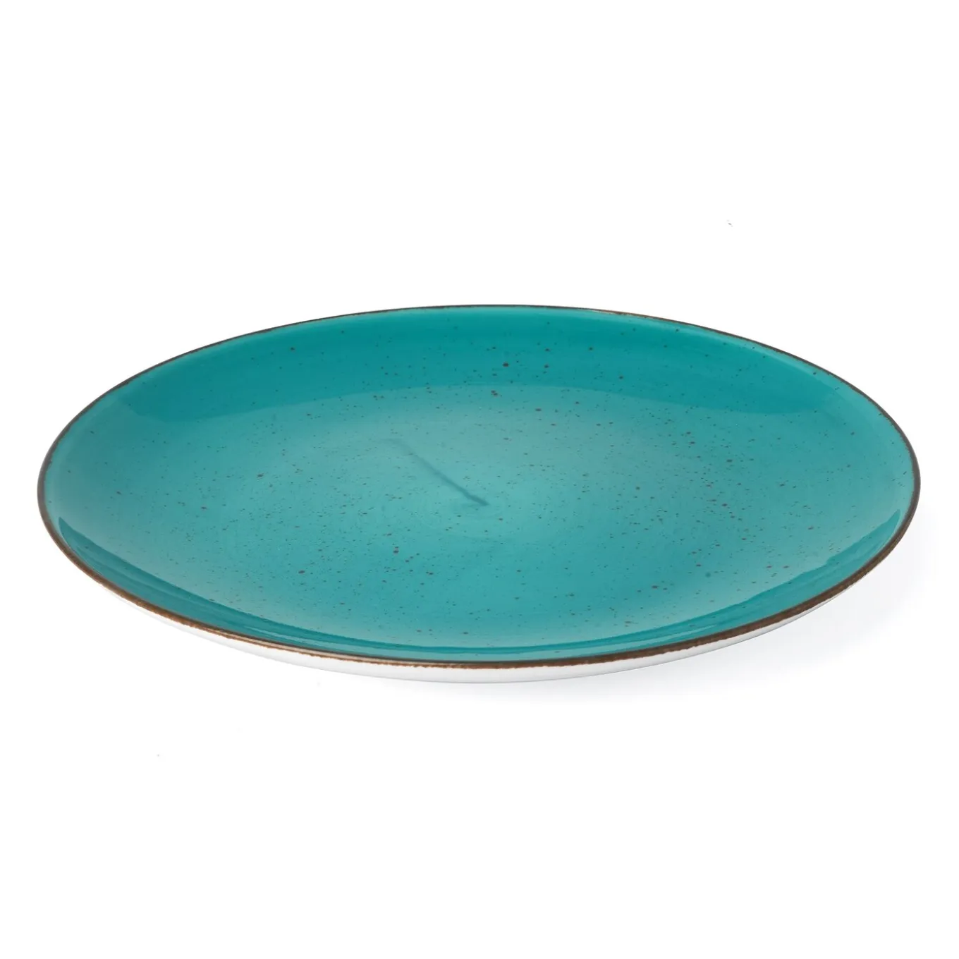 Talerz obiadowy porcelanowy Lubiana Boss 27 cm morski