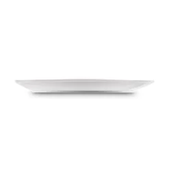 Talerz porcelanowy Tadar Serce 25 x 26 x 2 cm biały