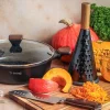 Tarka do warzyw stożkowa z drewnianą rączką Konighoffer Dark