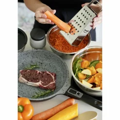 Tarka do warzyw ze stali nierdzewnej Tadar 20 cm
