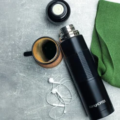 Termos nierdzewny do kawy i herbaty Konighoffer Alpha 0,5 l czarny