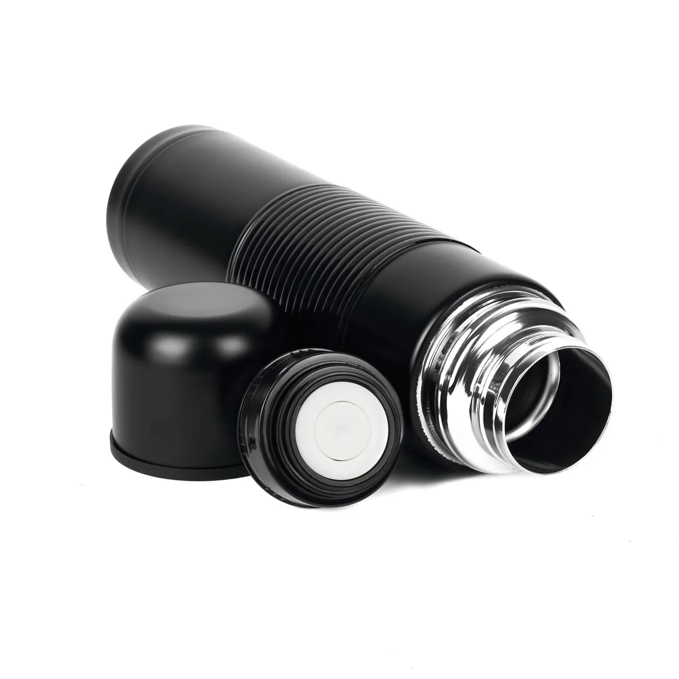 Termos nierdzewny do kawy i herbaty Konighoffer Alpha 0,75 l czarny
