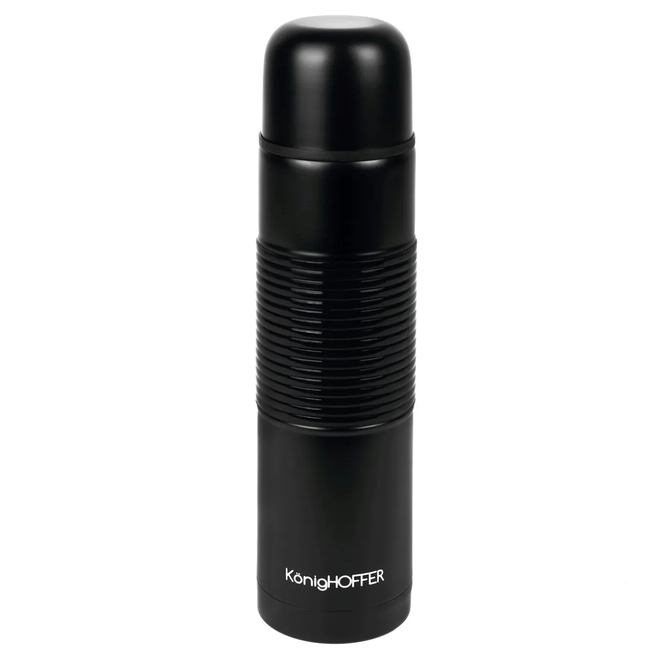 Termos nierdzewny do kawy i herbaty Konighoffer Alpha 0,75 l czarny