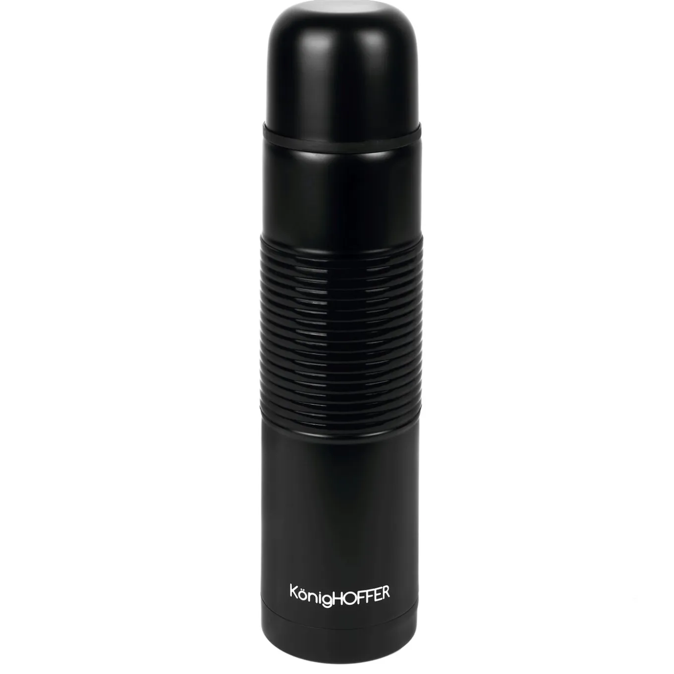Termos nierdzewny do kawy i herbaty Konighoffer Alpha 1 l czarny