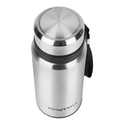 Termos próżniowy ze stali nierdzewnej z sitkiem Konighoffer Adventure 500 ml