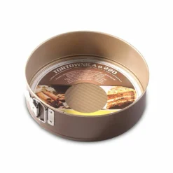 Tortownica non-stick z wyjmowanym dnem SNB 22 cm brązowa