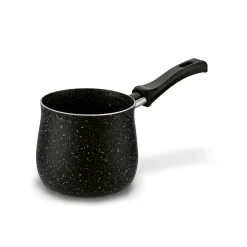 Tygielek do kawy marmurkowy non-stick Tadar Marmara Black 0,8 l bez indukcji