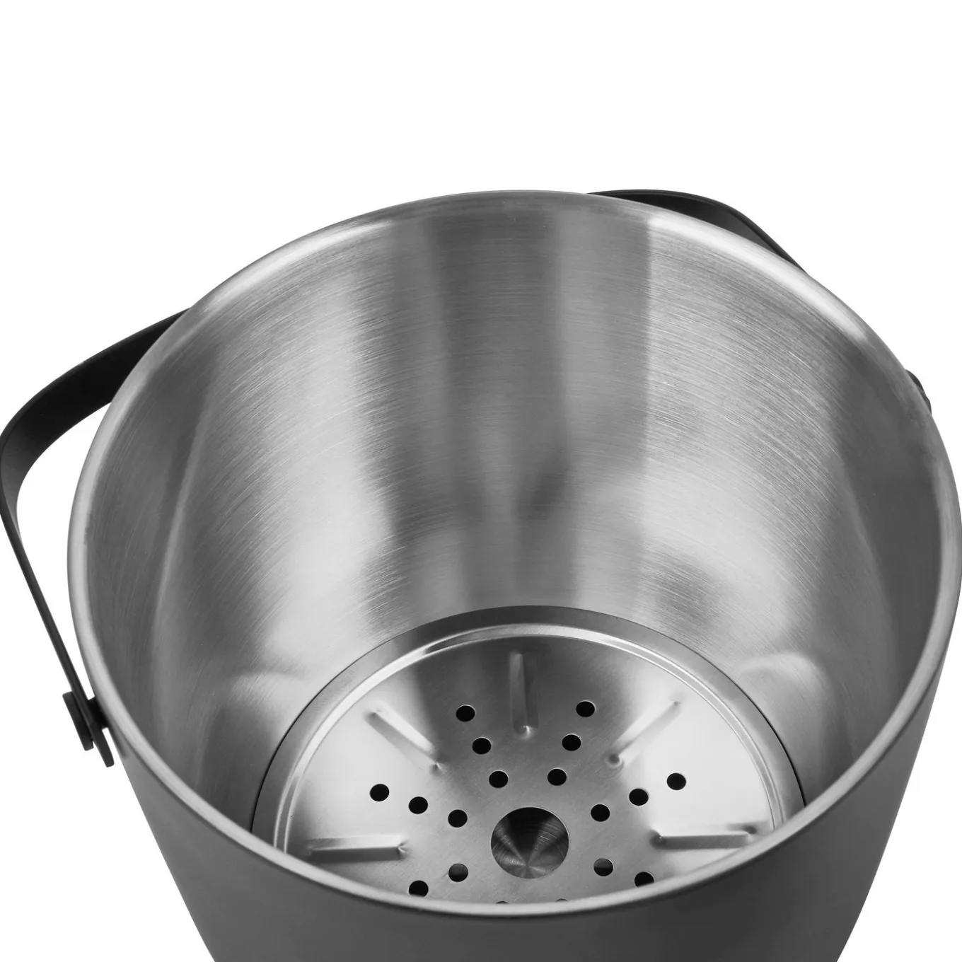 Wiaderko do lodu ze szczypcami Konighoffer Oris 2,8 l czarne