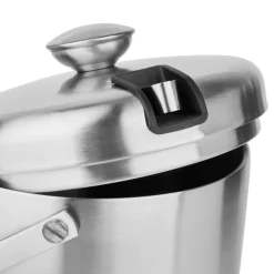 Wiaderko do lodu ze szczypcami Konighoffer Oris 2,8 l srebrne satyna