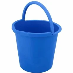 Wiadro plastikowe z wylewką Branq 10 l niebieskie