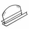 Wieszak na ręcznik papierowy Ander 27 x 9 x 15 cm czarny