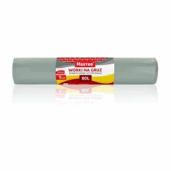 Worki na gruz Master 80 l 5 sztuk szare