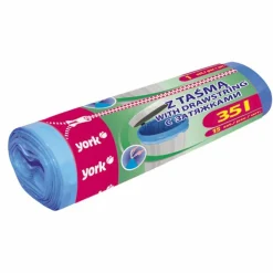 Worki na śmieci z taśmą York Lux 35 l / 15 sztuk