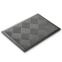 Wycieraczka pod drzwi wejściowa Tadar 40 x 60 cm szara