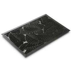 Wycieraczka pod drzwi wejściowa Tadar 45 x 75 cm czarna
