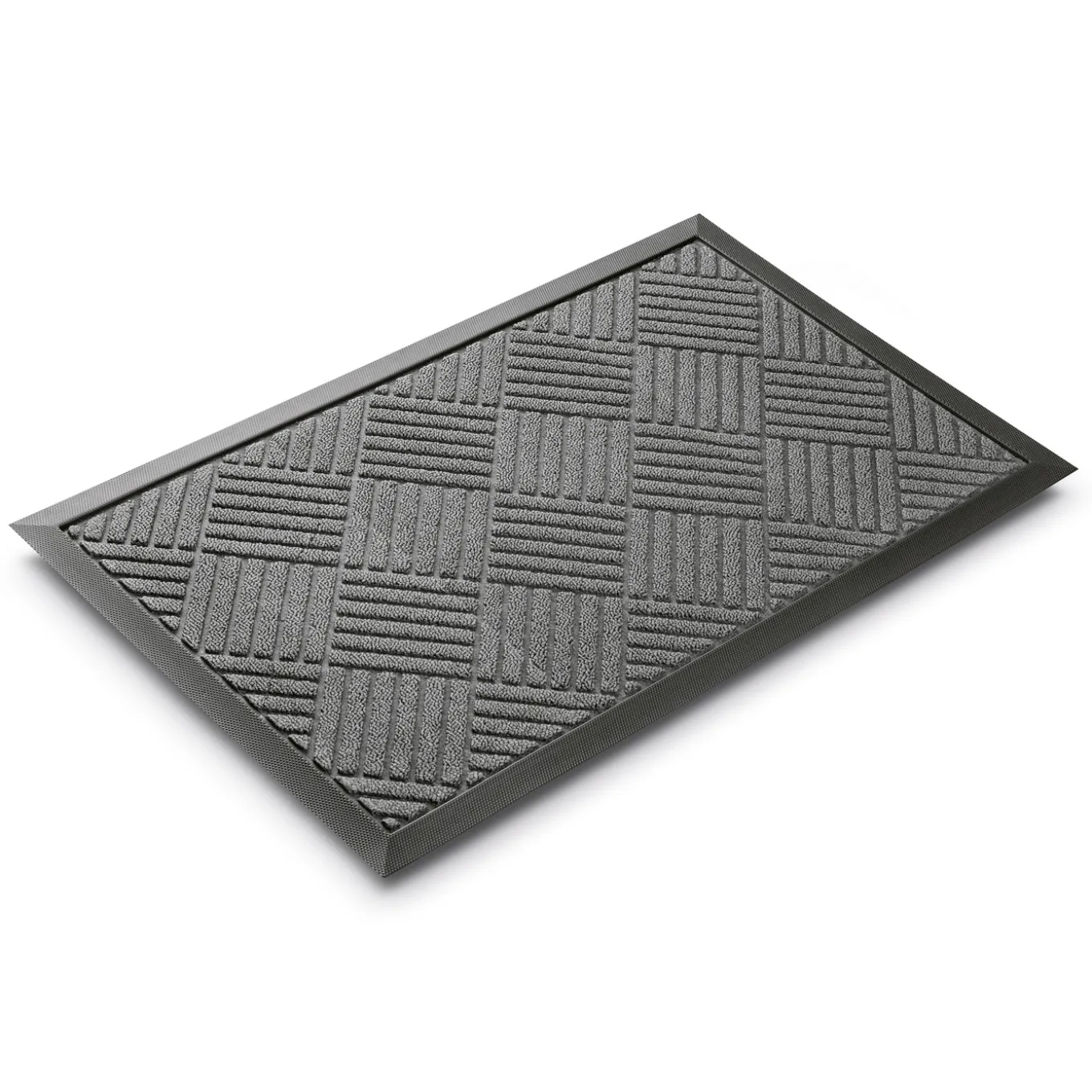 Wycieraczka pod drzwi wejściowa Tadar 45 x 75 cm szara