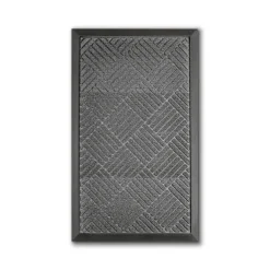 Wycieraczka pod drzwi wejściowa Tadar 45 x 75 cm szara