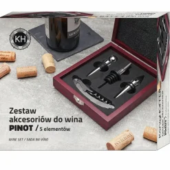 Zestaw do wina KonigHOFFER Pinot 5 elementów