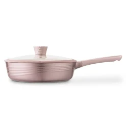Zestaw garnków ceramicznych na indukcję Starke Pro Naturale Rose Gold 10 elementów