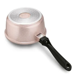 Zestaw garnków Konighoffer Pollo Rose Gold 8 elementów 2 nakładki i 2 podkładki