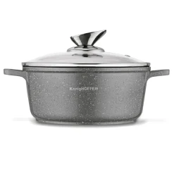 Zestaw garnków Konighoffer Pollo Grey 8 elementów 2 nakładki i 2 podkładki