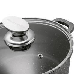 Zestaw garnków Konighoffer Pollo Grey 8 elementów 2 nakładki i 2 podkładki