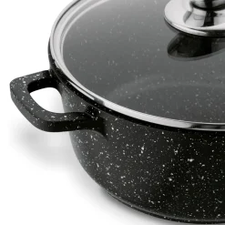 Zestaw garnków Konighoffer Pollo 8 elementów 3 przybory 2 nakładki i 2 podkładki