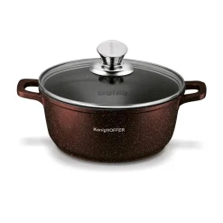 Zestaw garnków Konighoffer Pollo Brown 8 elementów 2 nakładki i 2 podkładki