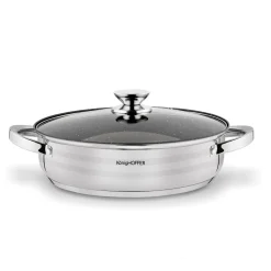 Zestaw garnków na indukcję Konighoffer Bari Silver 8 elementów