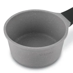 Zestaw garnków na indukcję marmurowych Starke Pro Musse Grey 10 elementów