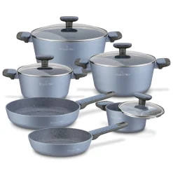 Zestaw garnków na indukcję non stick Starke Pro Double 10 elementów