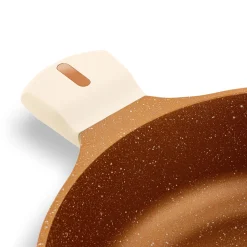 Zestaw garnków na indukcję Starke Pro Texture Creamy 10 elementów