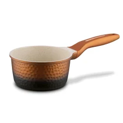 Zestaw garnków na indukcję Starke Pro Texture Copper 10 elementów