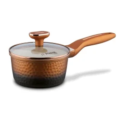 Zestaw garnków na indukcję Starke Pro Texture Copper 10 elementów