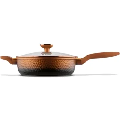Zestaw garnków na indukcję Starke Pro Texture Copper 10 elementów