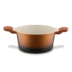 Zestaw garnków na indukcję Starke Pro Texture Copper 10 elementów