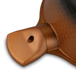 Zestaw garnków na indukcję Starke Pro Texture Copper 10 elementów