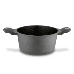 Zestaw garnków na indukcję Starke Pro Texture Grey 10 elementów