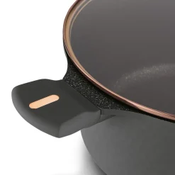 Zestaw garnków na indukcję Starke Pro Texture Grey 10 elementów
