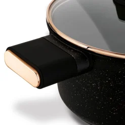 Zestaw garnków na indukcję Starke Pro Starlet Black 10 elementów