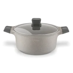Zestaw garnków na indukcję Starke Pro Stoneware Marble 10 elementów