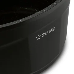 Zestaw garnków na indukcję Starke Pro Octagon Marble 8 elementów