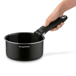 Zestaw garnków z odpinaną rączką Konighoffer Spinel Black 4 elementy bez indukcji