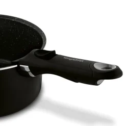 Zestaw garnków z odpinaną rączką Konighoffer Spinel Black 4 elementy indukcja