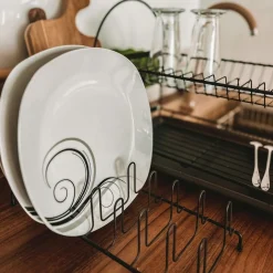 Zestaw kwadratowych talerzy porcelanowych Tadar Dolce Vita 18 elementów
