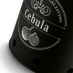 Zestaw 3 metalowych pojemników kuchennych Tadar Ziemniaki Cebula Czosnek
