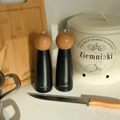 Zestaw 2 młynków ręcznych do soli i pieprzu Starke Pro Dalmatia