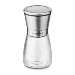 Zestaw młynków ręcznych do soli i do pieprzu Konighoffer Thor 170 ml srebrny