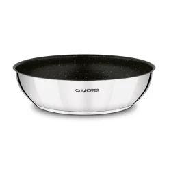 Zestaw 3 patelni głębokich z odpinaną rączką Konighoffer Colate 20 cm 24 cm 28 cm