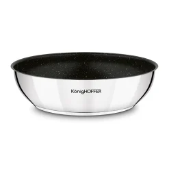 Zestaw 3 patelni głębokich z odpinaną rączką Konighoffer Colate 20 cm 24 cm 28 cm